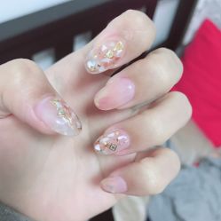-手牵手美甲