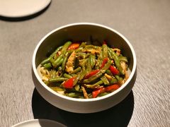 豆角丝炒肉拌转百刀-日上三甘(三里屯店)