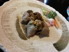 薄牛肉卷-羽山料理