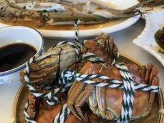 大闸蟹-丫丫蟹庄·苏式园林农家乐·阳澄湖大闸蟹(阳澄湖莲花岛店)