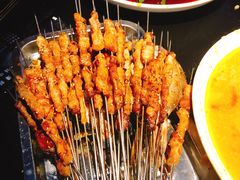 羊肉串-西街夜油条·麻团包乌饭