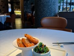 熟醉罗氏虾拼酱黄瓜-小城故事·地道宁波味(月湖盛园店)