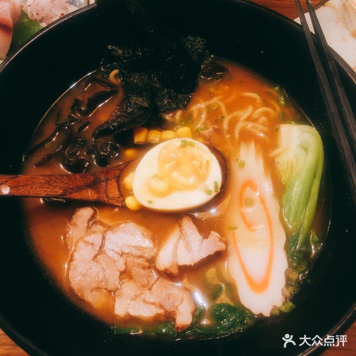 千羽鹤海鲜居酒屋(双井店)味增叉烧拉面图片 - 第824张