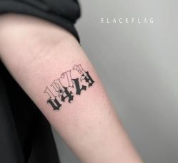 -黑旗纹身