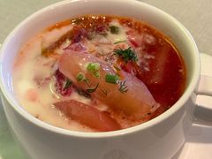 酸奶油红菜汤-老井俄式餐厅