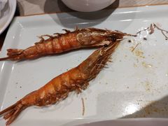 盐烤海捕大虾-小船渔村•大连菜•大连焖鱼(黄河路店)