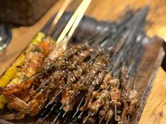 烤鲜牛肉串-串大叔炭火烤串·鸡西大冷面刀削面(总店)