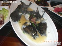 清蒸鸭嘴鱼-千岛湖品鱼馆(钓鱼岛店)