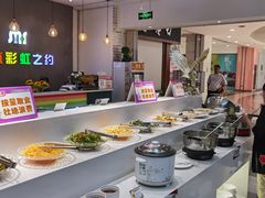 自助取餐区-梦航彩虹之约自助餐厅(华府天地店)