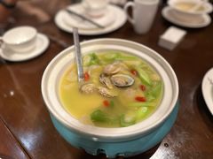 竹笙蛤蜊煮丝瓜-彩丰楼·中餐厅(国家会展中心上海洲际店)