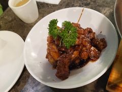 雪花糖醋里脊-绿茶餐厅(天津天河城店)