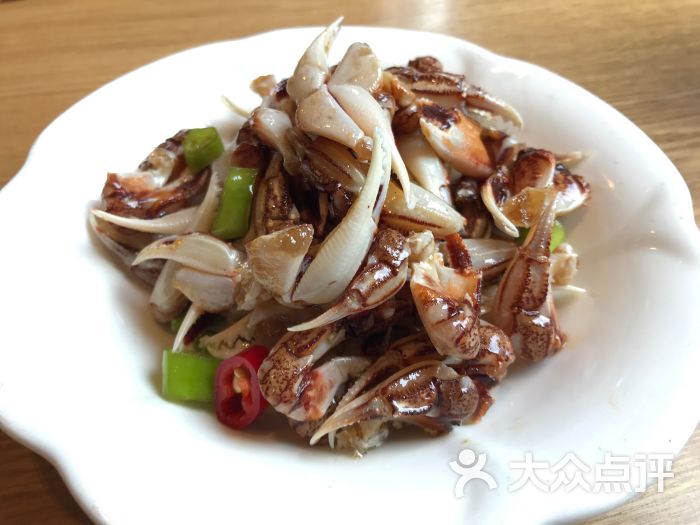 生腌蟹钳