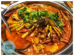 鸡爪蟹煲-迎晨餐厅(青芝坞店)