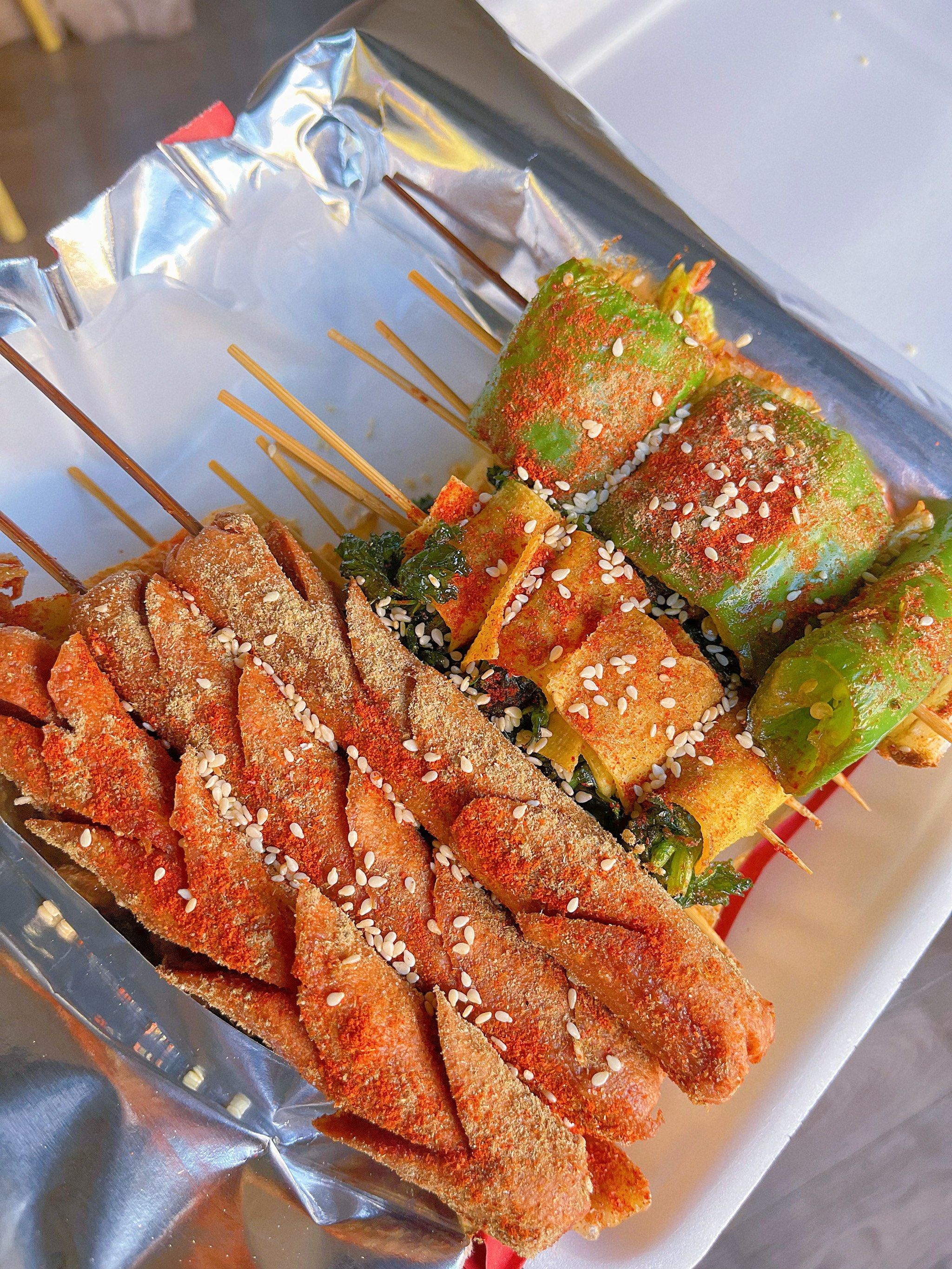 烤串蔬菜～健康又美味