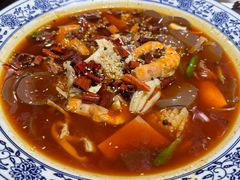 足料海鲜毛血旺-正阳门饭庄·烤鸭·北京菜(万丰路七里庄店)