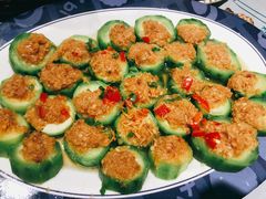 蒜蓉蒸丝瓜-桥东喜碧海鲜街(水东街店)