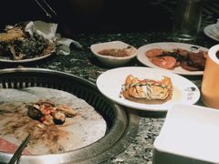 新鲜的活虾-钱小奴海鲜自助黑金店(杭州滨江龙湖店)