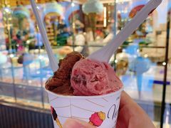 草莓冰淇淋-VENCHI 闻绮(上海佛罗伦萨小镇店)