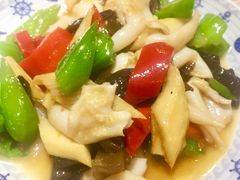 小炒鸟贝肉-十面欢腾·海鲜面·台式Bistro(长乐路店)