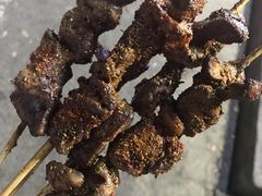 烤腰子-劳动公园新疆人烤腰子