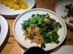 樱花虾广菜心-金牌外婆家(苏州中心店)