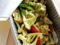 干锅有机花菜-小厨娘淮扬菜(清江苏宁广场店)