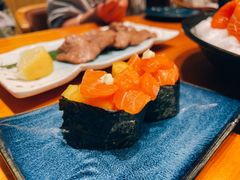 香芒三文鱼军舰-夫子道刺身