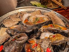 -围炉肉舍•炭烤活鳗•丹东海鲜烤肉(步行街店)