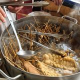 东城❗️三轮车上一元一串的牛杂吃到撑♨️