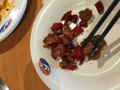 辣子鸡丁-汉丽轩韩式自助烤肉(大学城龙湖U城天街A馆店)