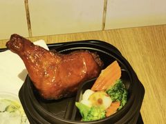 港式烧味脆皮大鸡腿饭-肯德基(岱山日达店)