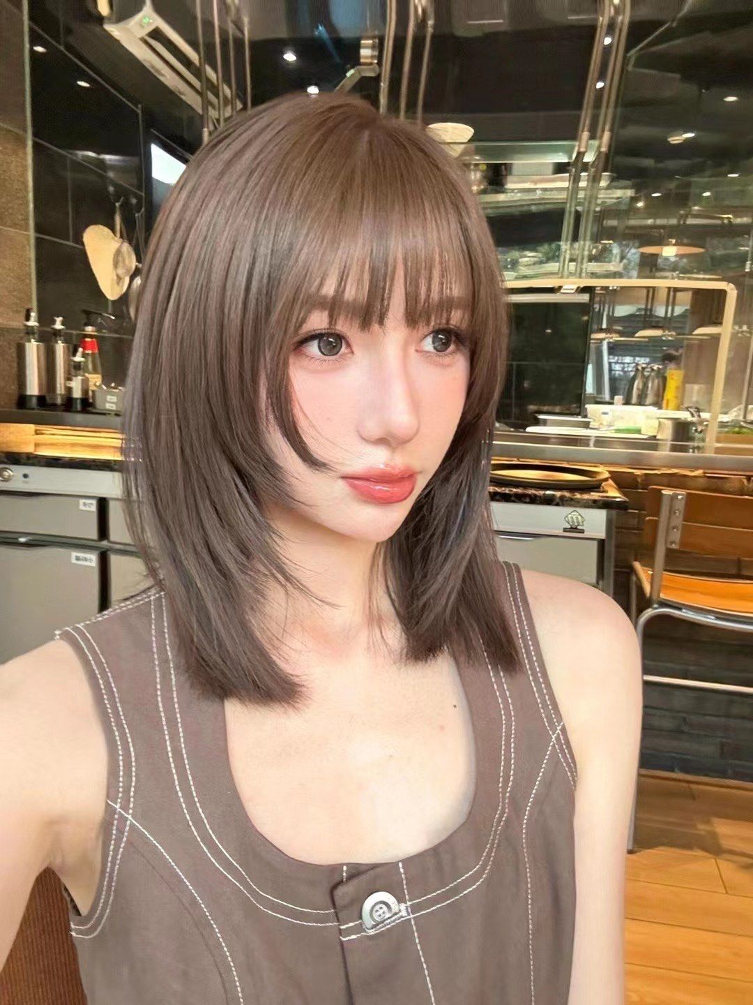 唯美修饰脸型的发型