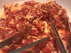 麻香牛肉-绿岛港轩海鲜烤肉涮锅自助餐厅