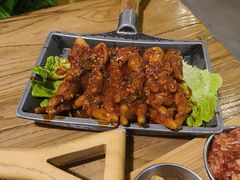 香辣鸡爪年糕-恩你小木屋·韩式料理(假日广场店)