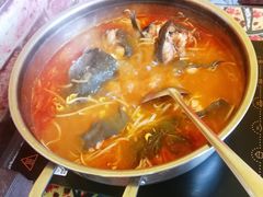 鲶鱼酸汤鱼锅-弘烨 贵州酸汤 鱼火锅(东财店)