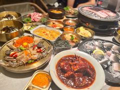 -草家酱蟹炭火烤肉店(珲春南路一店)