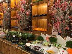 自助取餐区-芭菲盛宴·环球美食(锦城万达广场店)