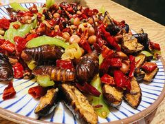 干煸蚕蛹-一味烧烤(纪念路店)