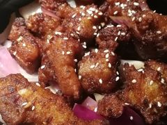 蒜香蜜汁排骨-绿茶餐厅(布吉万象汇店)