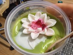 一朵白莲千娇照水-蘇锦宴·淮扬菜烤鸭·小院(三元桥霄云路店)