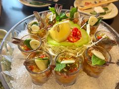 越式大虾刺身-大头虾越式风味餐厅(光明广场店)