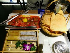 水上漂嫩牛肉-尚尚仙·酸汤猪手·猪肚鸡火锅(华联万柳购物中心店)