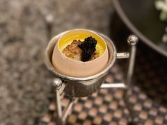 鹅肝鱼子酱蒸蛋-丹鼎铁板料理