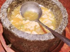 石锅鸡汤豆腐-绿茶餐厅(华联万柳店)