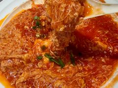番茄拉丝鸡蛋-忆外婆徐州菜·地锅鸡·生日宴(吴庄店)