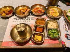 -草家酱蟹炭火烤肉店(珲春南路一店)