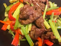 小炒牛肉-金牌外婆家(苏州中心店)