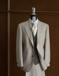 点击看大图 -怒马会 全麻衬西装高级定制