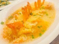 蒜蓉开边蒸虾-周锦记广式餐厅(格林生活坊2期店)