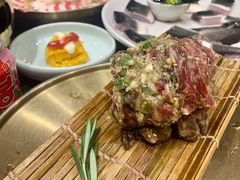 蒜香排骨肉-味家烤肉烤鳗鱼牛排(西塔旗舰店)